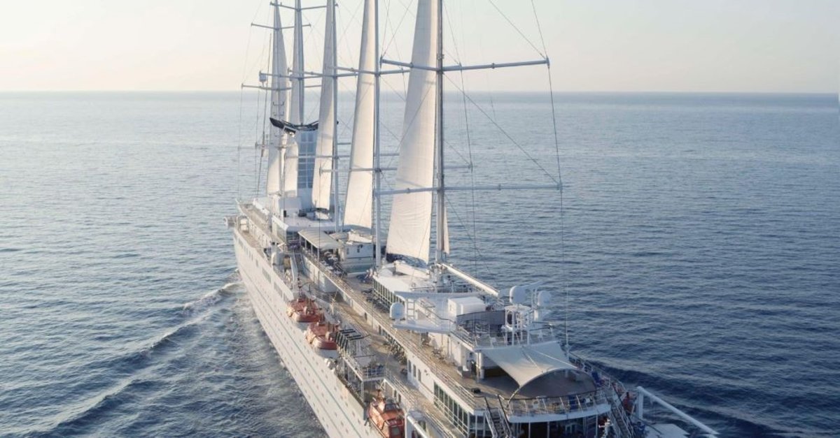 2023 yılının lüks yolcu gemisi Club Med'de seyahat