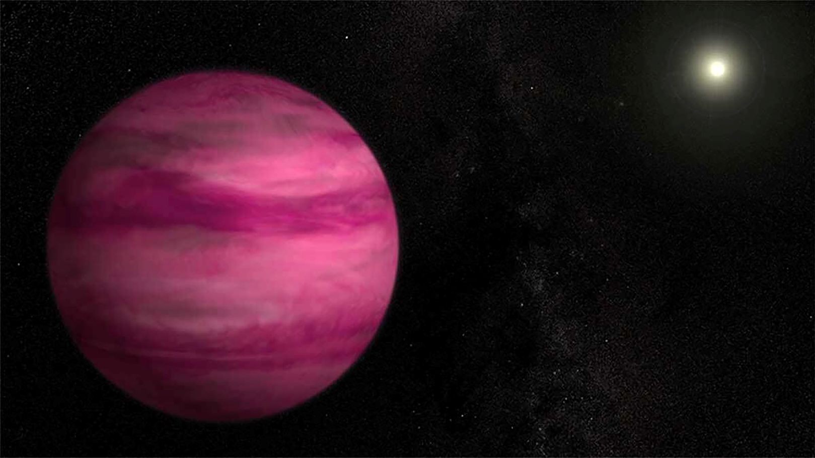 Pembe Gezegen’in Gizemi Rengi Değil, Tuz Bulutları