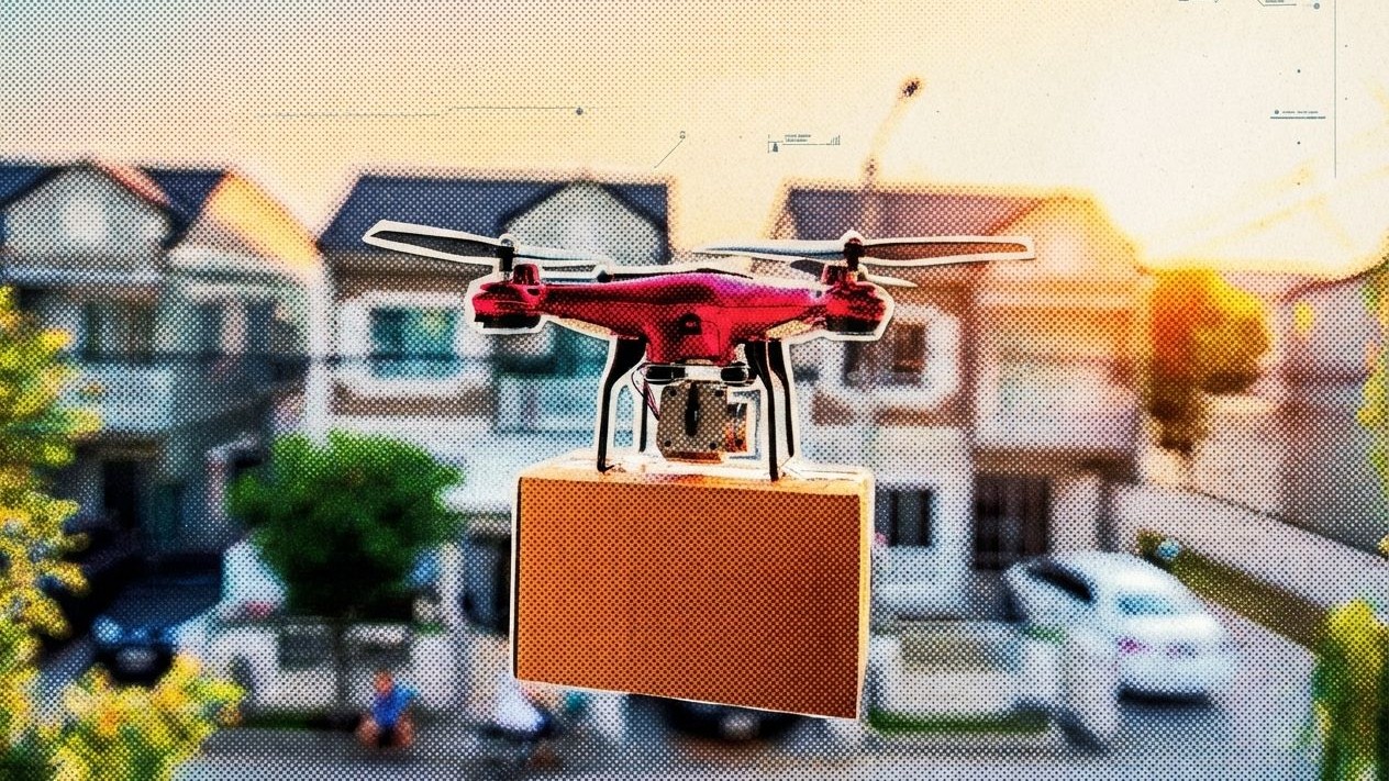 Evin Önünden Geçen Vızıldamalar: Teslimat Drone’ları